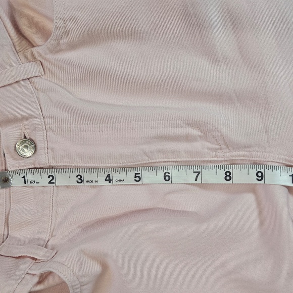 Lauren Ralph Lauren Pants Womens 8 Light Pink Chino Cotton Cropped Casual Solid - Picture 5 of 7